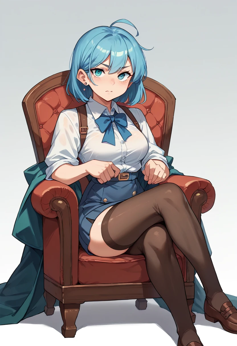 Sit on a chair