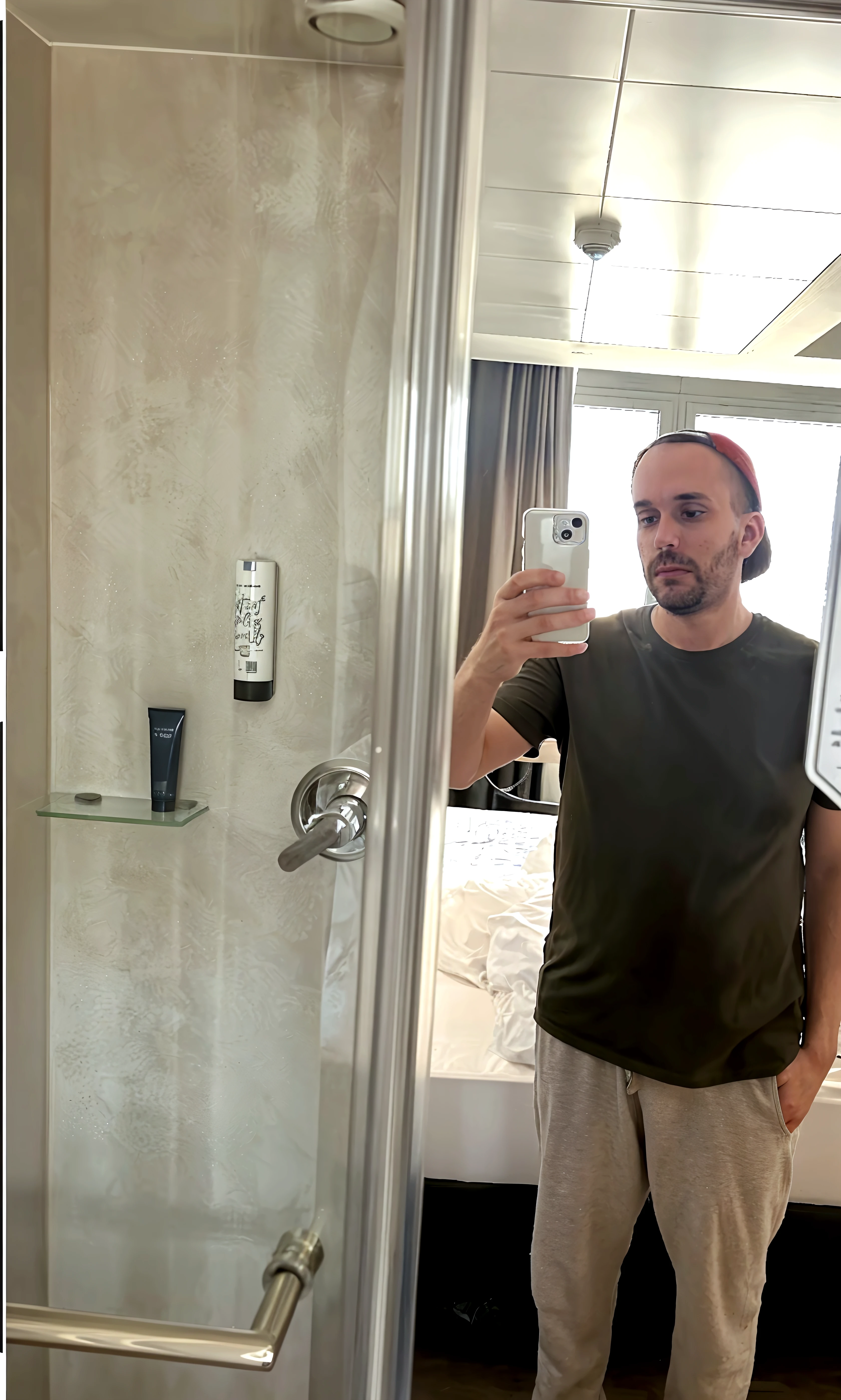 create 6 photos of a man in a photo in different scenery
