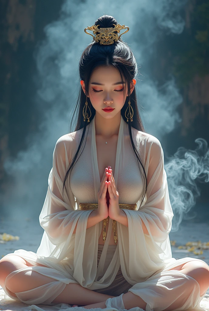 Meng Po
Goddess of Chinese mythology, in addition to being known as the goddess of death, is also known for being the goddess of oblivion. After all, one of their responsibilities, in addition to welcoming the dead, is to erase the memory of beings who would be reincarnated, this way they would have no memories of the time they spent in hell or in their past lives.