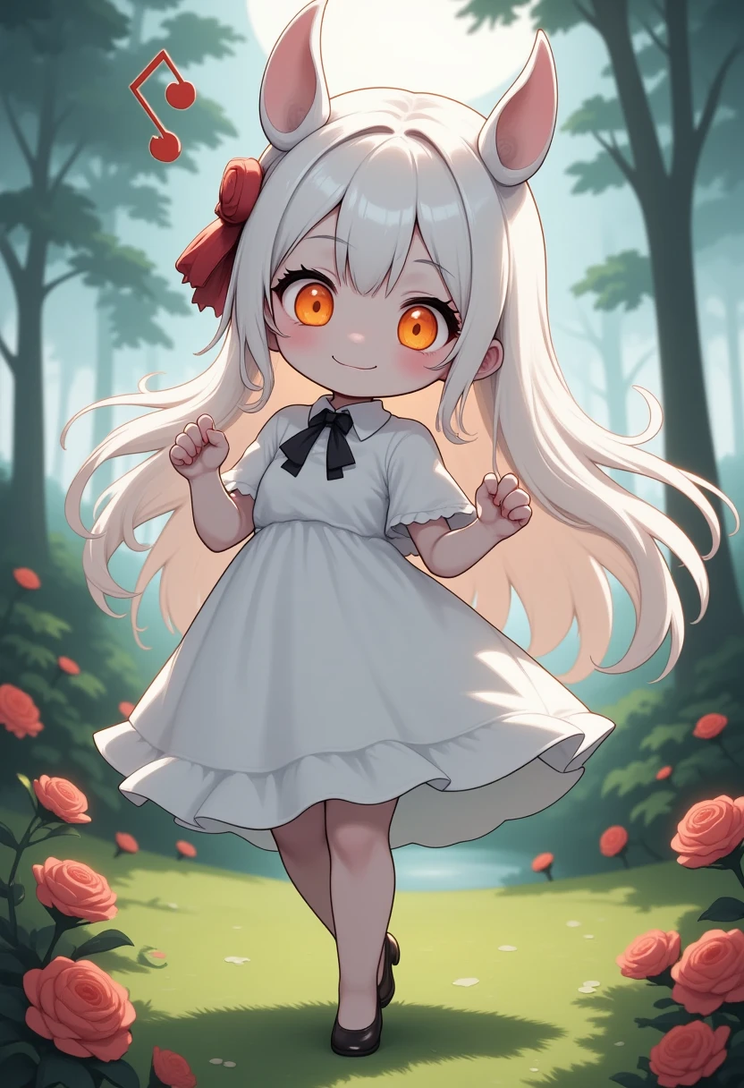 score_9, score_7_up, score_6_up, 1girl, source_cartoon, source_anime,breathtalking Scenery,watercolor,smooth soft skin, natural skin,
BREAK
(dark red skin:1.9), (loli:1.8), (little female child:1.8), (baby face:1.1),(6yo:1.3),(loli toddler:1.4),(mini girl:1.3),(octopus girl),(large breasts:1.1),(muffin top:0.9),(disproportionate breasts),
BREAK
(red tentacles hair:1.7),(red tentacles twin tails:1.6),(red hair:1.4),(long bangs:1.2),ultra cute face,(hair over one eye:1.5),(yellow eye:1.2),highlight on eyes,(fang:1.1),open mouth,(wavy mouth),tareme,smile,(Dark skin all over the body:1.9),
BREAK
Lace,dress inspired sweet lolita,(slender line wedding dress:1.5), (1 little female child:1.2),(solo:1.2),
BREAK
In a secluded setting, surrounded by a dense forest, the bog lay hidden like a secret gem, its misty surface whispering tales of ancient times,full body,dynamicangle,dynamicpose,breathtalking background, outdoors,