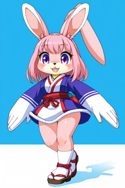  female furry sara rabbit Japanese mascot