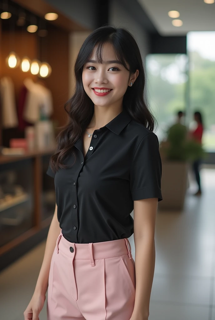(1girl), (round eyes:1.2), (highly detailed face and eyes), smile, Amazing face and eyes, (Best Quality:1.4), (Ultra-detailed), (extremely detailed CG unified 8k wallpaper), Highly detailed, High-definition raw color photos, Professional Photography, Realistic portrait, Amazing face and eyes, indoors, office, (office lady, casual, mini Skirt:1.3), (A moment of relaxation), model, depth of fields, (fine face:1.2),