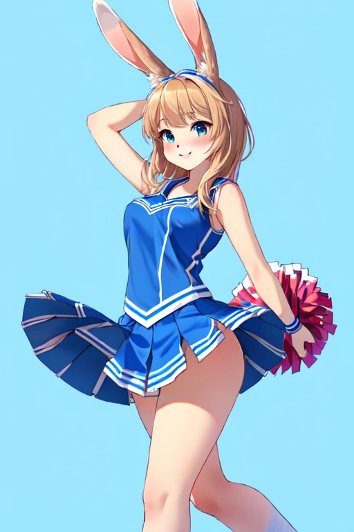  female furry sara rabbit cheerleader uniform 