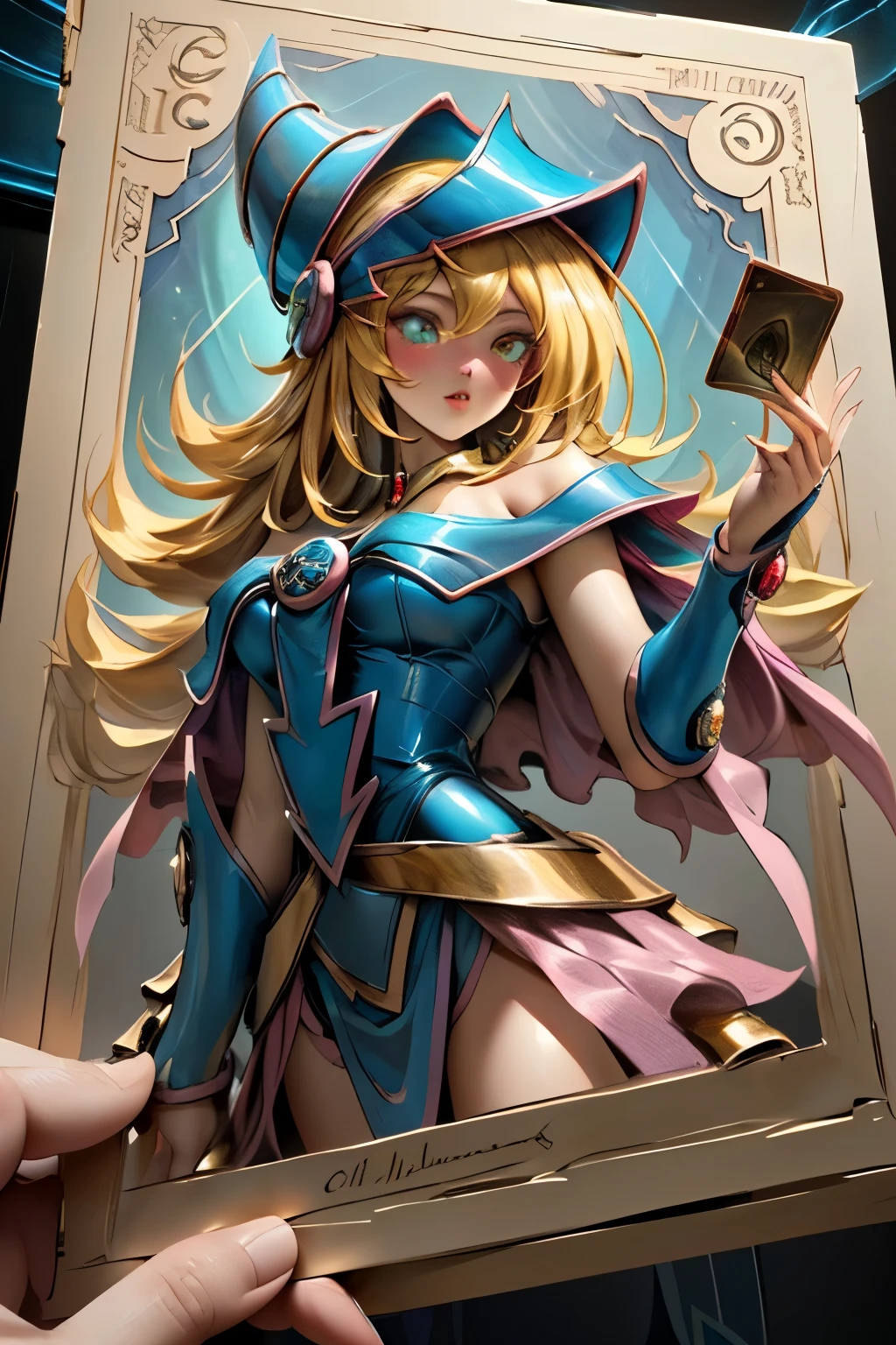 rosalina, platinum blonde hair, blue eyes, hair over eye, silver crown, blue gag, blue dress, bare shoulders, looking at viewer, happy, mouth open, sitting, on sofa, reading book,night, soft lighting, high quality, masterpiece, <lora:ballgagsbestgags:.9>  <lora:ros1:.8>