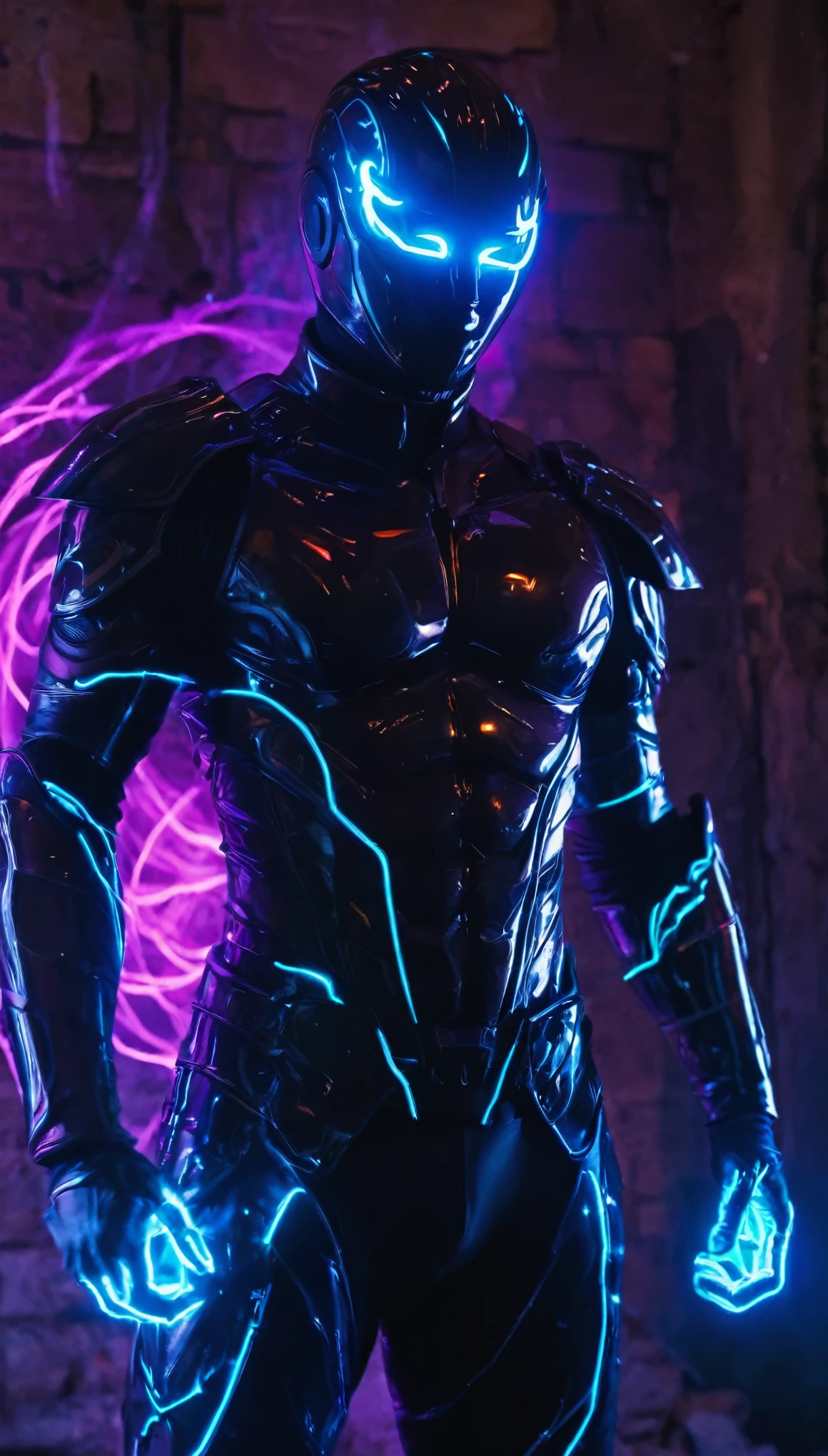 arafed man standing in a jail cell with a light shining through the window, symbiote, venom symbiote, nekro, ultra detailed symbolism, vfx, promotional images, cgsociety 9, still from alita, nekro iii, venom, cgi art, japanese cgi, japanese vfx, from netflix's arcane, nekro xiii --auto --s2