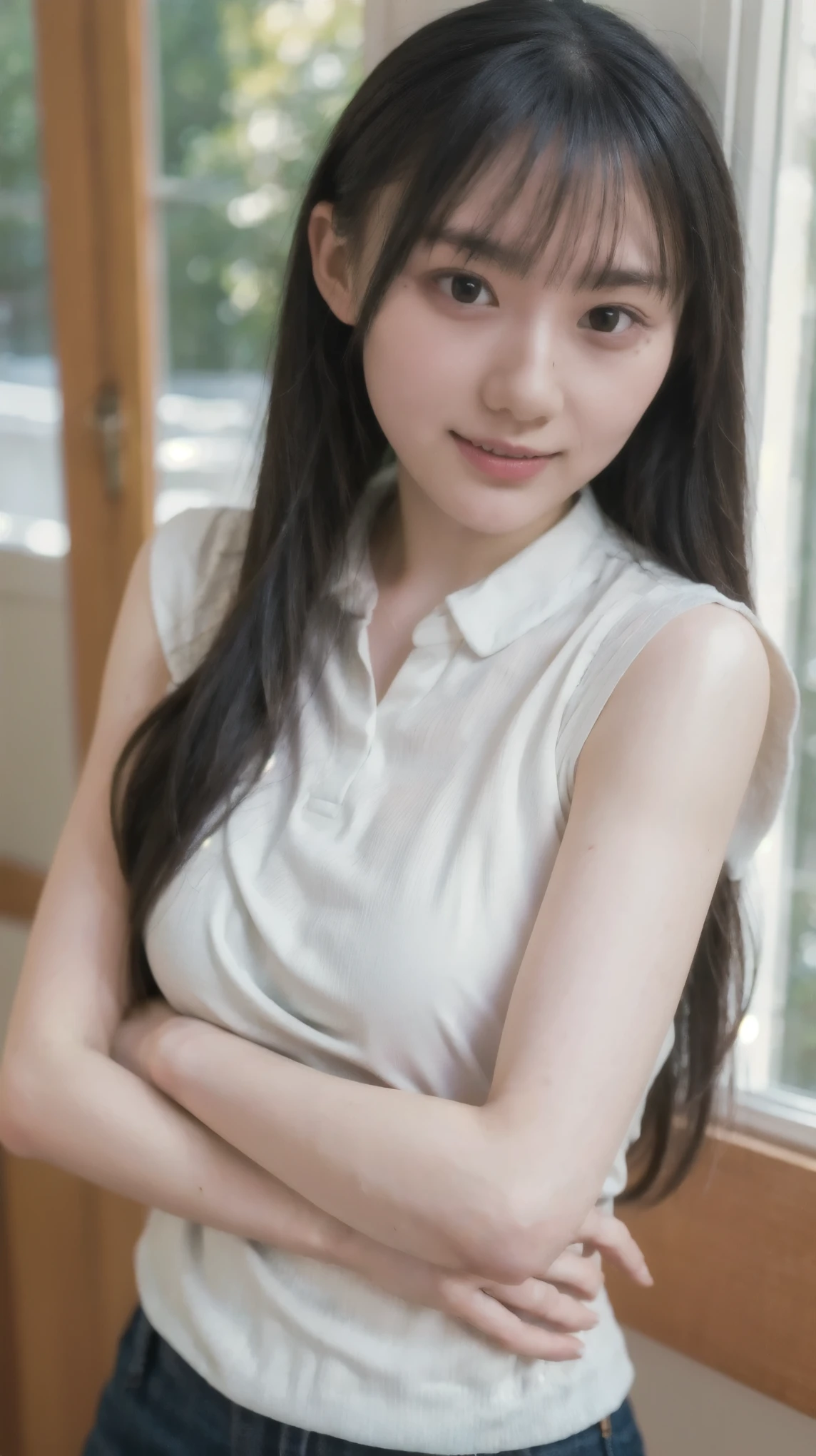 1girl, woman, masterpiece, best quality, highest quality, natural lighting, volumetric lighting, extremely detailed CG unity 8k wallpaper, focused, 8k wallpaper, extremely detailed, ultra realistic, photorealistic, sharp focus, absurdres, (HDR:1.2), (high contrast), photograph, detailed and intricate, instagram, portrait, highly detailed, digital painting, artstation, concept art, smooth, sharp focus, illustration, (whole body:1.2), big breast:1.3
