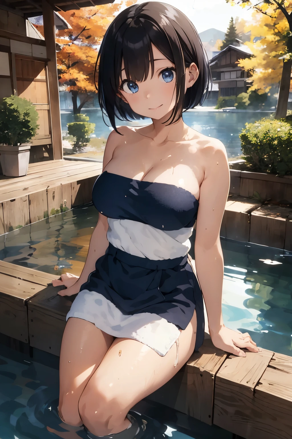 highest quality, master piece, 1 girl,throw,look at the view,1 boy,Female dog_virgin,blush,sex,love each other,pussy,short hair、blue hair、Rem,purple nightgown