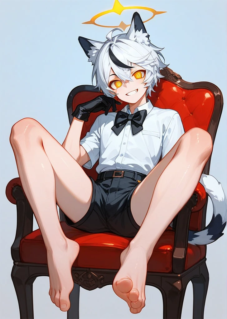 Anime - a style image of a boy sitting on the floor with a cat's tail, by Yuumei, Pop on ArtStation Pixiv, White-haired Fox, Digital Art on Pixiv, Digital Anime Illustration, OC Committee, Boy with Cat Ears and Tail, High Resolution Committee, Silver Fox Art, White Fox Ears, Fsorsona Furry Art Council, Sex, Insertion, Dick, Sex, Receive