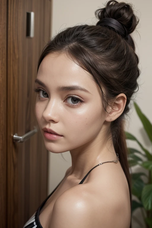 plucked woman with a blue bow in her hair, Retrato Sophie Mudd, Cerveja Madison, Poarch bonito, brilhante, penteado pigtails, cabelo em rabo de cavalo baixo liso, Madison Beer Girl Retrato, Woman with braided brown hair, com pele brilhante, :: Cerveja Madison, cabelo branco do rabo de cavalo, Cerveja Soft Devil Queen Madison, loose white braid, pele brilhante