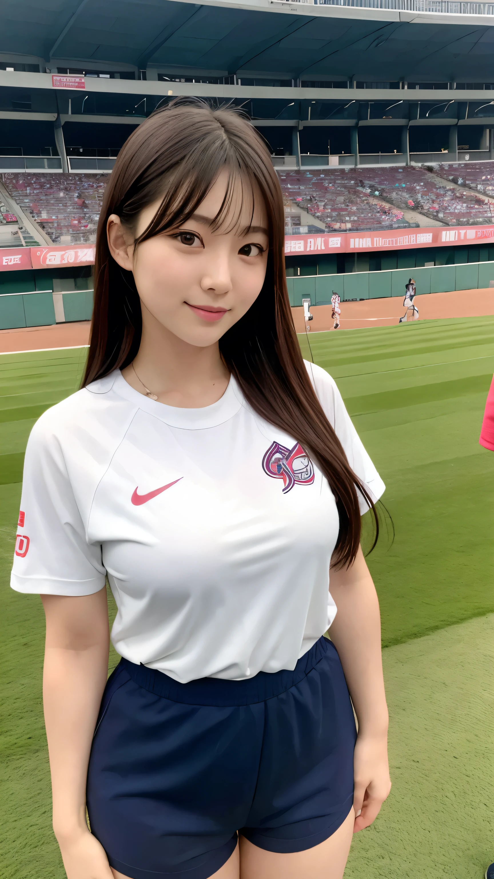 large boob、Wear a soccer uniform、Soccer Uniforms