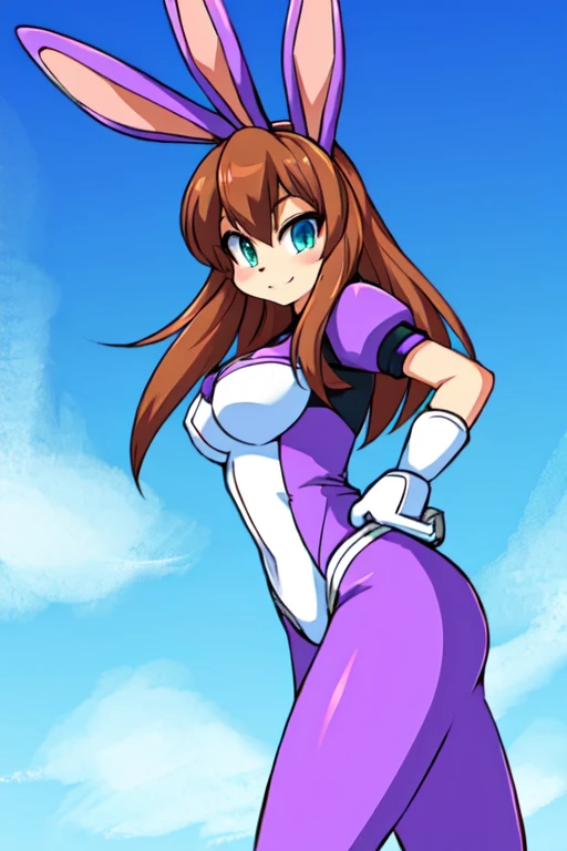  female furry sara rabbit mega man maverick maker 