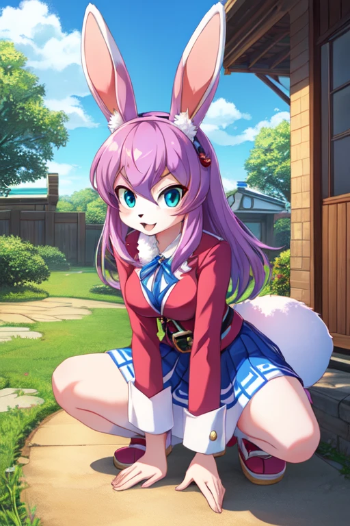  female furry sara rabbit yokai watch 4 style 