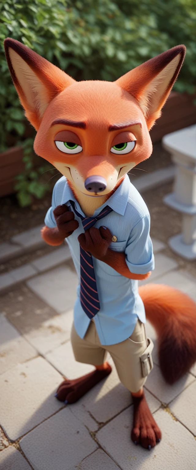 nick wilde bodybuilder, 3D