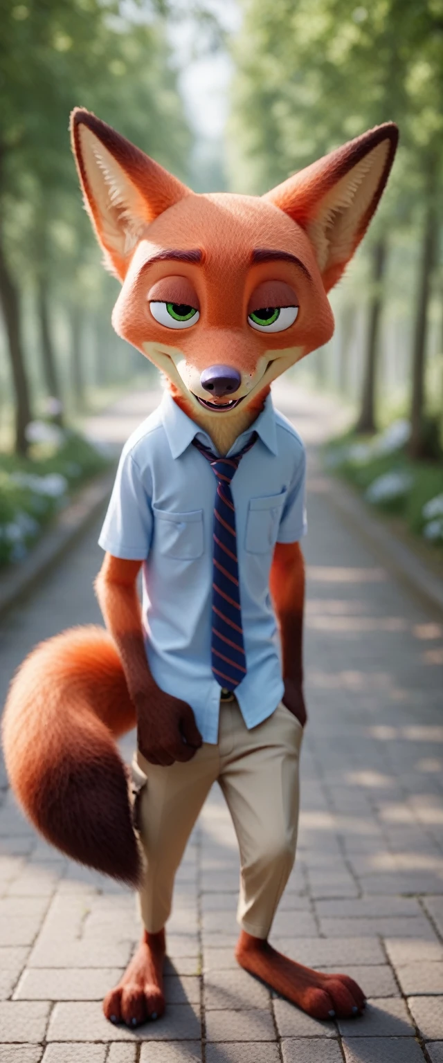 nick wilde bodybuilder, 3D