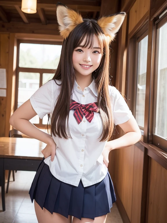 （8K、Raw photography、Highest quality、masterpiece：1.2),(Black Hair、Dark Eyes:1.9),(High school girls、school uniform:1.4)、View your viewers,Front view,White skin,(Twin tails:1.3)、(Tight waist:1.6)、(Clothes that accentuate the shape of the breasts:1.0)、(Big Breasts :1.3)、Slim figure、Ultra-high resolution,beautiful,beautiful fece,(One person、No background:1.9),whole bodyボディー,Japanese women,（reality的：1.37）、Photon Mapping,reality、(Baby-faced and cute: 1.4)、(Cute Smile: 1.8)、(Round face: 1.8)、Radio City、Physically Based Rendering、Depth of field rally background、photograph, (I can see your knees、Thigh close-up:1.8),（:1.6）,whole body、Great quality
