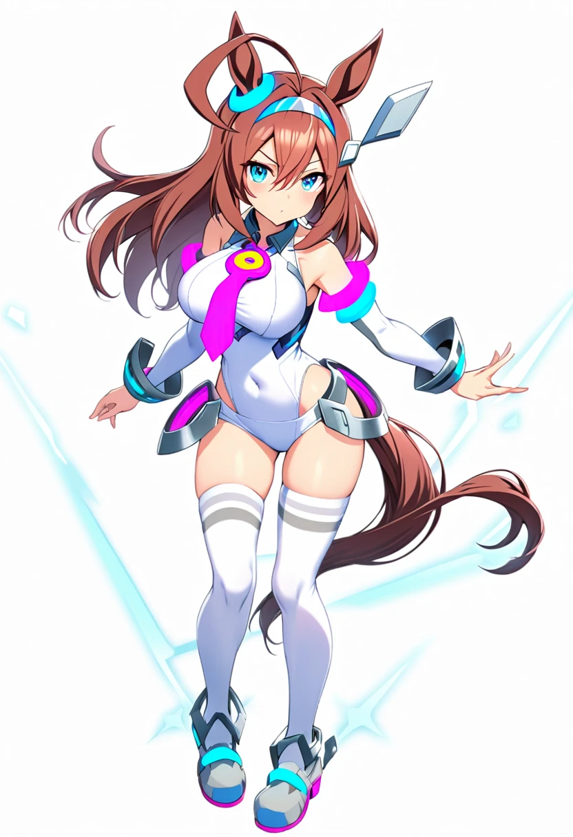 masterpiece, 8k wallpaper, best quality, 1girl, MihonoBourbon, <lora:MihonoBourbon>, blush, looking at the viewer, (space at the background), grass, solo, star, hand reaching out, smile,