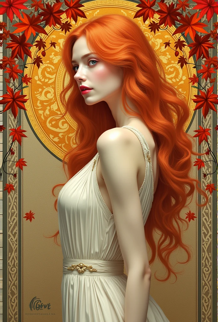 highly detailed, seductive naked erotic Lana Del Rey with beautiful butt crying, (busty, red hair)Da Vinci style intricate eyes,