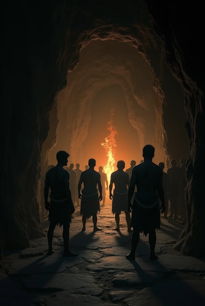 Realistic 8K oil painting of people suffering in the wells of hell, In the middle of the image Elon Musk with horns on his head, Obra de arte inspirada no Inferno de Dante
