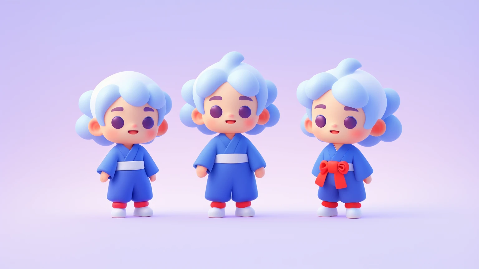 ((A BOY wear BLUE yukata COSTUME)) ((a white hair MEN KING wear RED LUXURY KAISAR costume with FLOWER IN HEAD)) ((tori gate)) ((A HANDSOME JAPAN BOY)) | ((GHIBLI STYLE)) ((KAWAII)) ((SUPER CUTE)) ((JAPAN MASCOT)) ((HAPPY))| ((masterpiece: 1.2) (actual: 1.2) (Bokeh) (best quality) (delicate skin: 1.3) (intricate details) (8k) (mascot) (sharp focus), (3d dzujian, 3D Rendering, 3D soft render, cute 3d render, soft 3d render, cute! smooth 3d render, stylized as a 3d render, stylized 3d render, adorable digital painting, cute detailed digital art) ((clean background, white background, blank background))