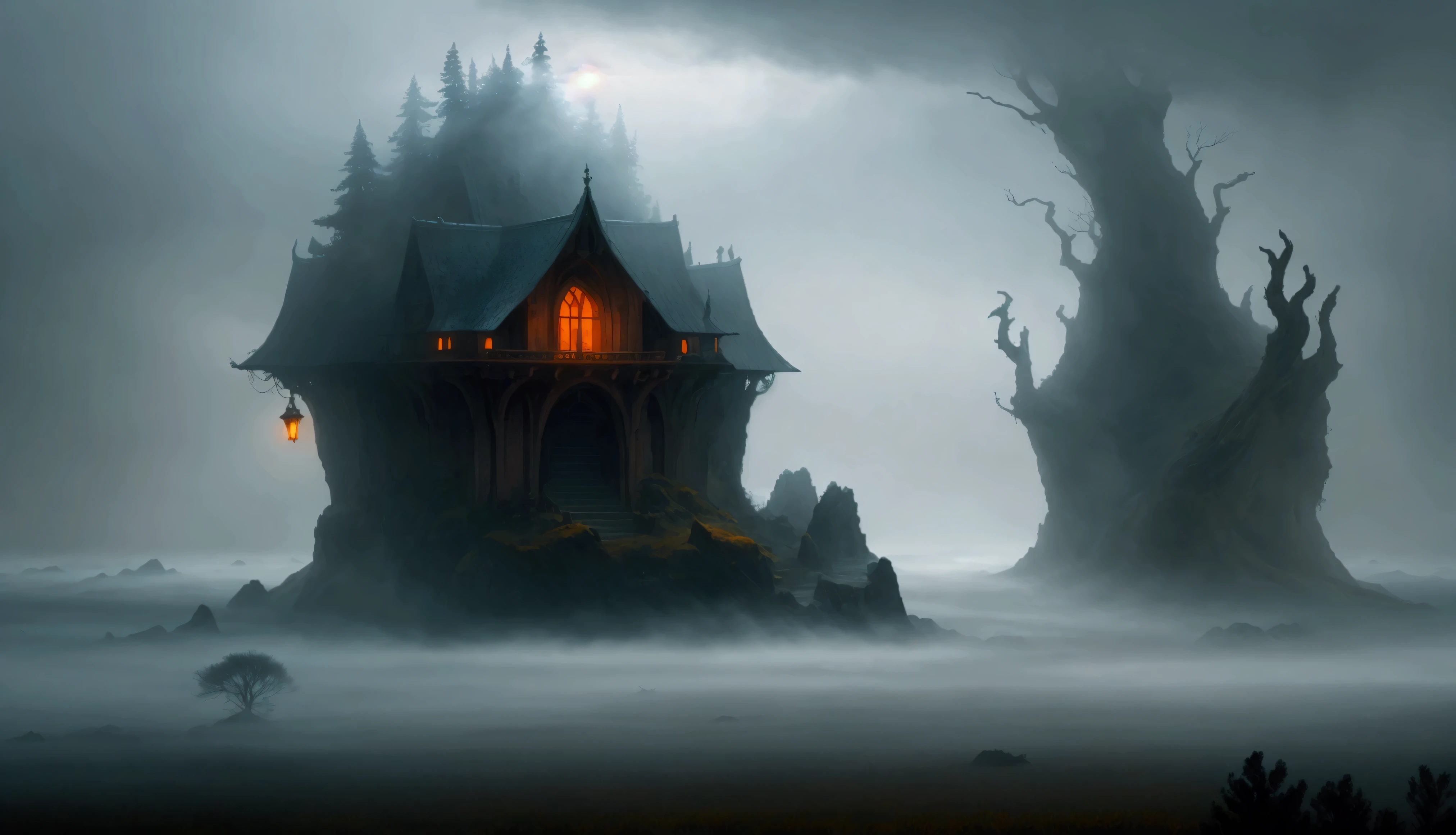 DonMV00d00  coastal town bungalow in chaparral biome <lora:DonMV00d00:0.7>