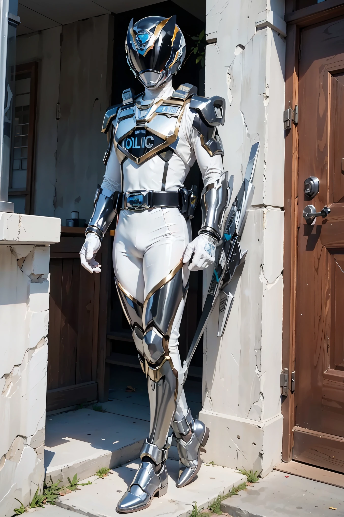 female knight in armor