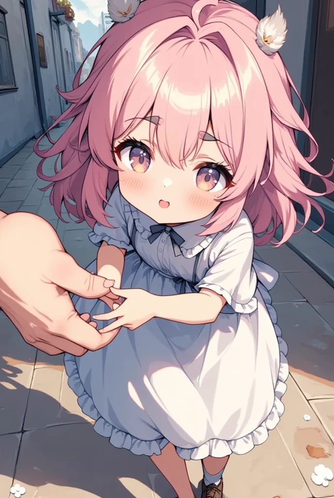 dog-eared boy。(furry:1.5)。women&#39;s clothing。shame。holding back poop。Doing Precure cosplay。wearing an anal vibrator。I have an erection。Forced。Are crying。
