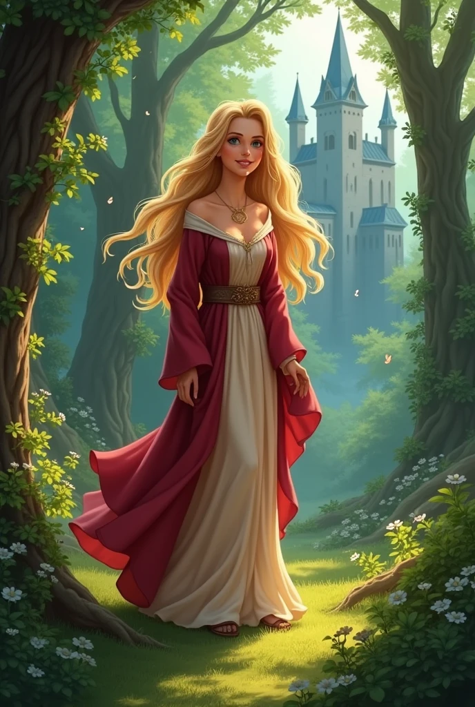 A depiction of the fairy tale character elf