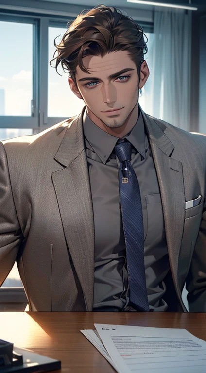 (handsome high school muscular boy), handsome muscular high school man in the classroom of high school, he wears high school Blazer of the checked pattern of pink & white, mischievous smile, (details: 1 1), natural muscles, high quality, beautiful eyes, (detailed face and eyes), ( No face: 1 2), noise, real photo、... PSD, Sharp Focus, High Resolution 8k, Real & Professional Photography, 8K UHD, Soft Lighting, High Quality, Film Grain, FUJIFILM XT3