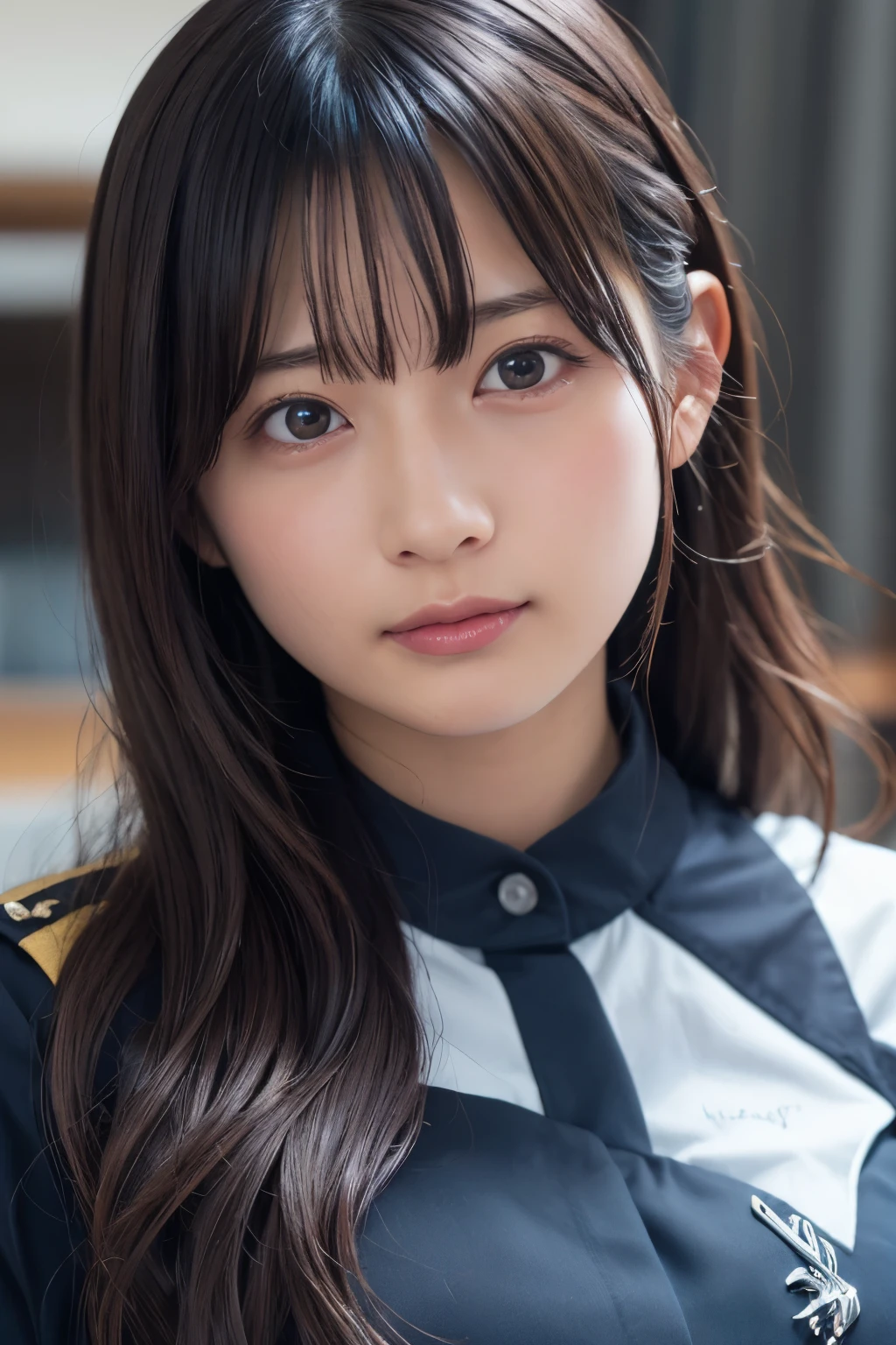 (8K, RAW Photos,Highest quality, High resolution:1.1), (Ultra-realistic:1.4),(Realistic, Realistic:1.3),The Beauty of Japan、Rhythmic gymnastics club、Rhythmic Gymnastics Uniform、((Upper Body:1.3))