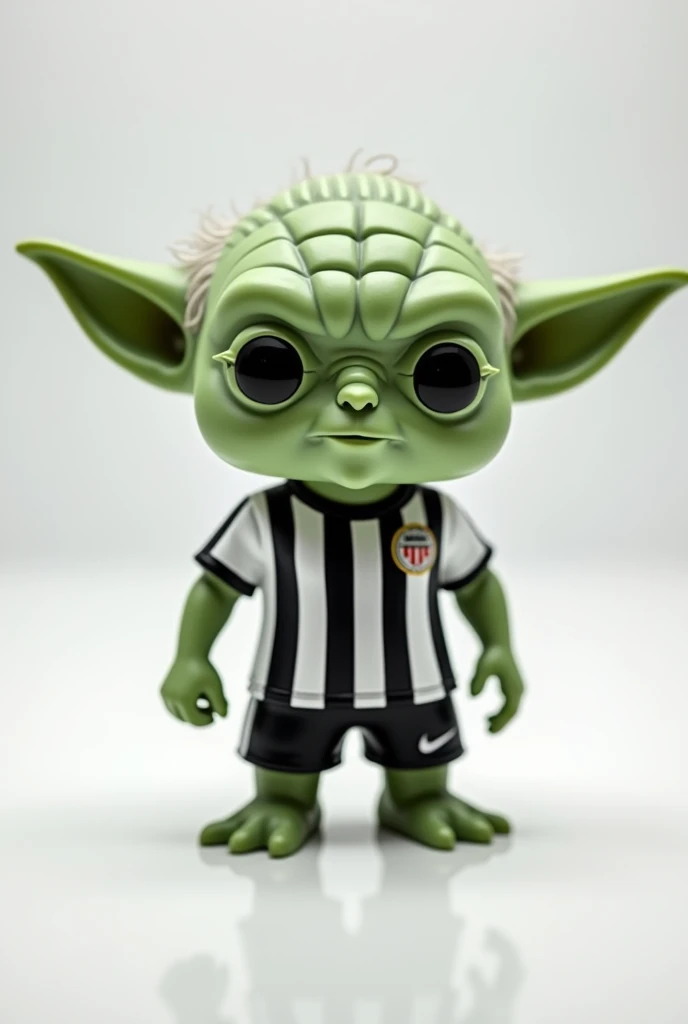Make a complete micro soccer uniform that includes the colors black, white and gray with some design that has a goblin smoking a cigarette and blowing smoke and there are demons on the uniform, and I want the shorts to also have the elf or demons smoking on the entire uniform.