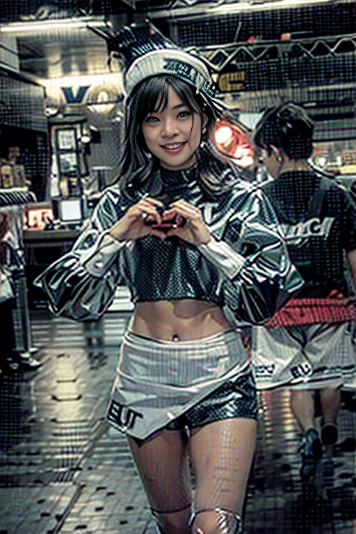 (A very cute 20 year old young woman from Japan), ((delicate hair between brown and blonde)), ((messy side wave short hair)),(((Slender and slender body type))),medium bust size、small breasts、 (((Clean hands))),(curly/kinky hair),(((very kind smile))), (((I do not have a girlfriend'Wearing panties))),(((she tries to remove her lace bra))) (( highest quality, 16km race, pieces fly: 1.3)), light shines on your face, super detailed face, highly detailed lips, fine eyes,