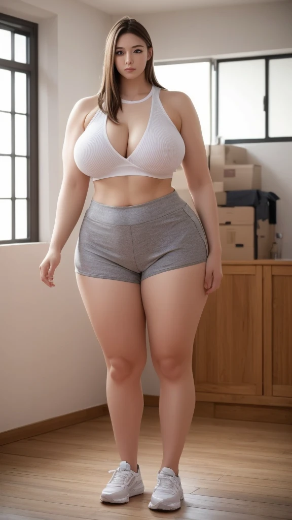 Thick girl with bulge 