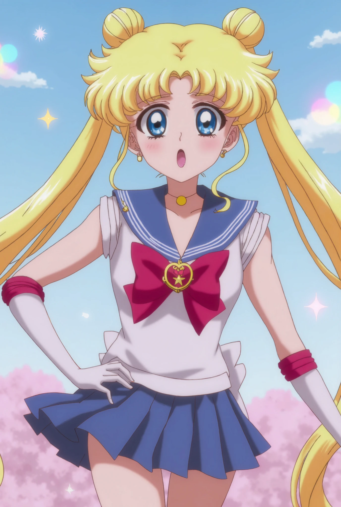 (masterpiece, Best quality:1.2),Sailor Moon，(masterpiece, Best quality:1.2),Sailor Moon，