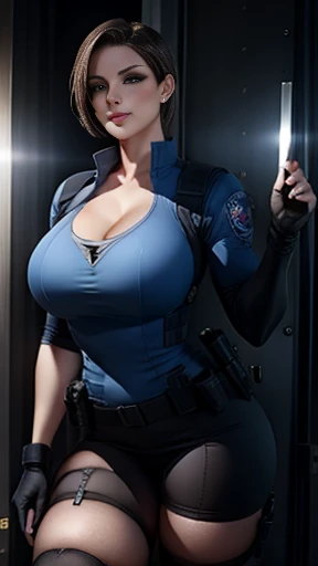 Sexy Jill Valentine, SWAT Clothing, Tall, Beauty