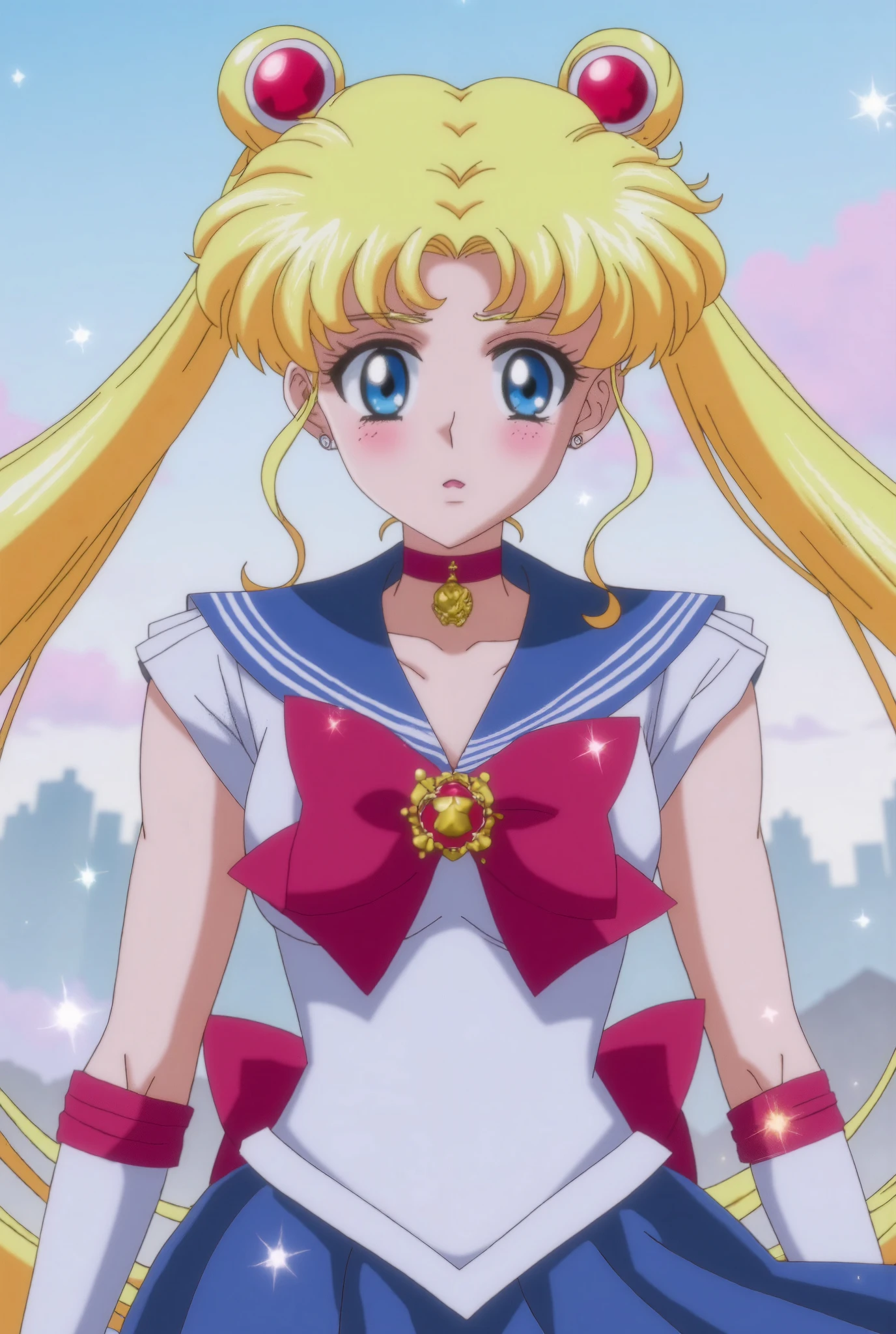 (masterpiece, Best quality:1.2),Sailor Moon，(masterpiece, Best quality:1.2),Sailor Moon，