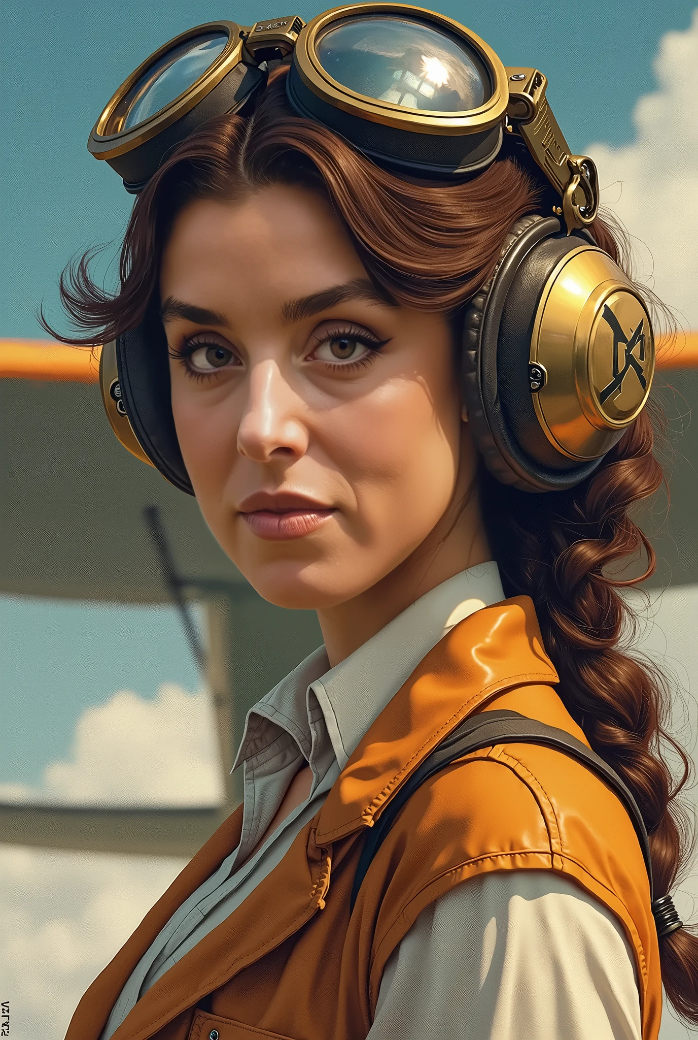 (Pilot announcing technical problems) --auto