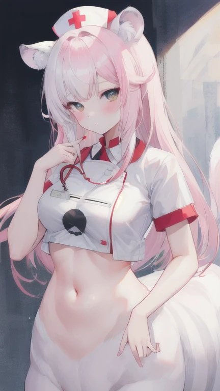 cute anime scantily clad nurse