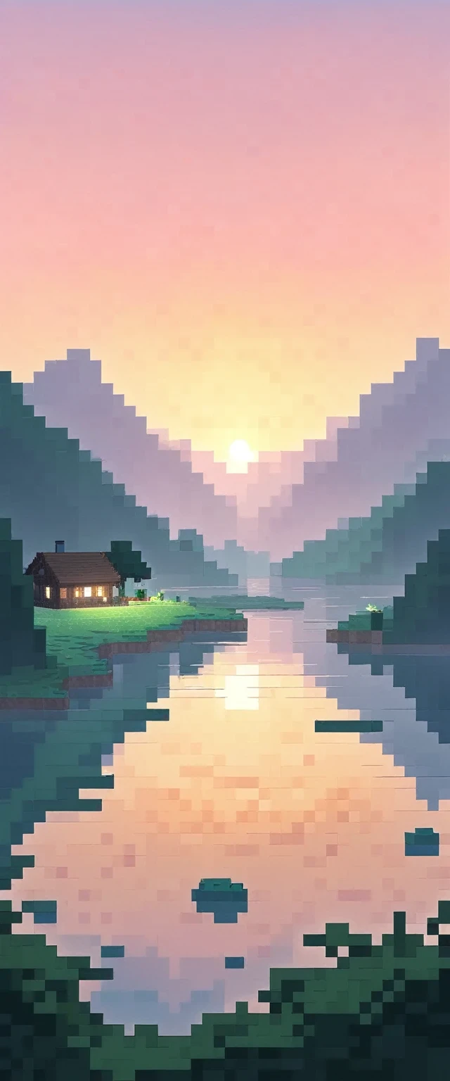 Minecraft , Lofi , Cozy , Minimal , Cute, Minecraft Inspiration