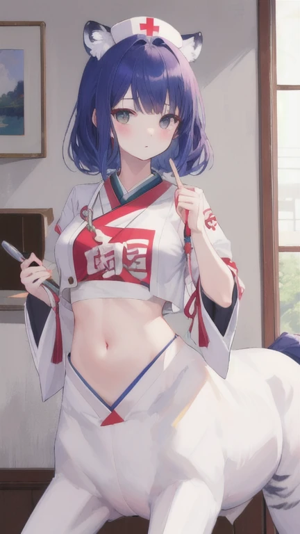 (masterpiece), hdr, proud mood,cleavage yamato, earrings, hair stick, bare shoulders, japanese clothes, kimono, rope, sleeveless kimono, shimenawa, high ponytail, looking at viewer, lightning effect, bathing, room, indoors, ass, big ass, big breasts
