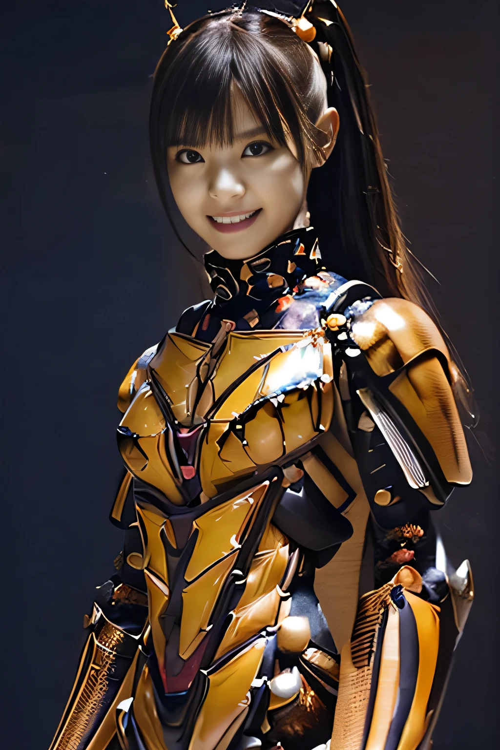 (high resolution,masterpiece,best quality,extremely detailed CG, anime, official art:1.4), realistic, photo, amazing fine details, all intricate, gloss and shiny,awesome many layers, 8k wall paper, 3d, sketch, kawaii, illustration,( solo:1.4), perfect female proportion,villainess, (fusion of dark brown cockroach and lady:1.4), (brown cockroach form lady:1.2), (brown cockroach lady:1.2), (fusion:1.2), (solo:1.4), (evil smile:1.2), muscular, abs, (cockroach brown exoskeleton bio insect suit:1.4), (cockroach brown exoskeleton bio insect armor:1.2), (brown transparency cockroach wing:1.4), (brown cockroach antennae:1.3),