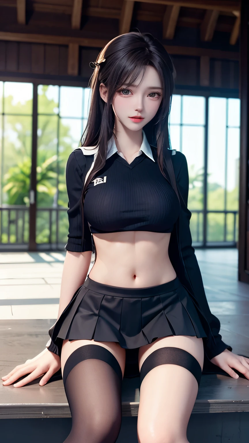 best quality，In 4K，beautiful girl，gravure idol，model，red，purple，Green outfit smile，highest quality，big breasts，hyper real stick、She has her bangs down，beautiful girl，Maid clotheasterpiece，perfect face，perfect breasts，long hair，Outstanding style，stimulating，Cute outfits，Horny girl，double eyelid，Naughty Girls，Erotic and cute，mini skirt，ribbon on uniform，colorful hair color，yellow eyes，leather jacket，horny girl，Knee-high boots，
Colorful，Multicolor，future fashion