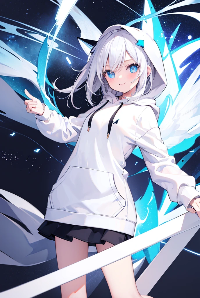 (masterpiece:1.3), (2D:1.0), (anime:1.0), (illustration:1.0), (sharp:1.2), (hard light:1.0), (shadow:1.0),(reflection, refraction:0.8), (light rays, dappled light, light glare, lens flare, Tyndall effect:1.0), (clear, shiny:1.0), (best quality:1.2), (ultra-detailed:1.0), (extremely intricate:1.0), (blurry foreground,cinematic light,ray tracing:1.1), (bright_colors,dark_intense_shadows:1.1), (impasto,colorful:1.2), (warm_light_from_below,glow_white_particles:1.1), (Ensemble_Stars!_\(style\):0.95). wolf_boy,anthro,uploaded_on_e621,solo,upper_body,cowbow_shot,male_focus,furry_kemono,furry_male,cub,young_male,bishounen,11_years_old,kawaii,cute,fancy,fragile,cool,handsome. detailed_fluffy_fur,tuft,(white_fur,body_fur,oil_skin,skin_with_fluffy_fur:1.3),animal_nose,animal_ear_fluff,fluffy_paws,pawpads,animal_hand,fluffy_big_tail. blue_clothes,(hooded_cloak,hood_up:1.5),male_short_hair,white_hair,blue_eyes,one_eye_closed,bangs,closed_mouth,smile,light_blush,hands_up,holding_star,bottomless,(knees_together_feet_apart,sitting:1.2),looking_at_viewer. (night,starry_sky,crescent_moon,star_\(sky\),gem,plant, star_\(symbol\),sparkle),outdoors, scenery.