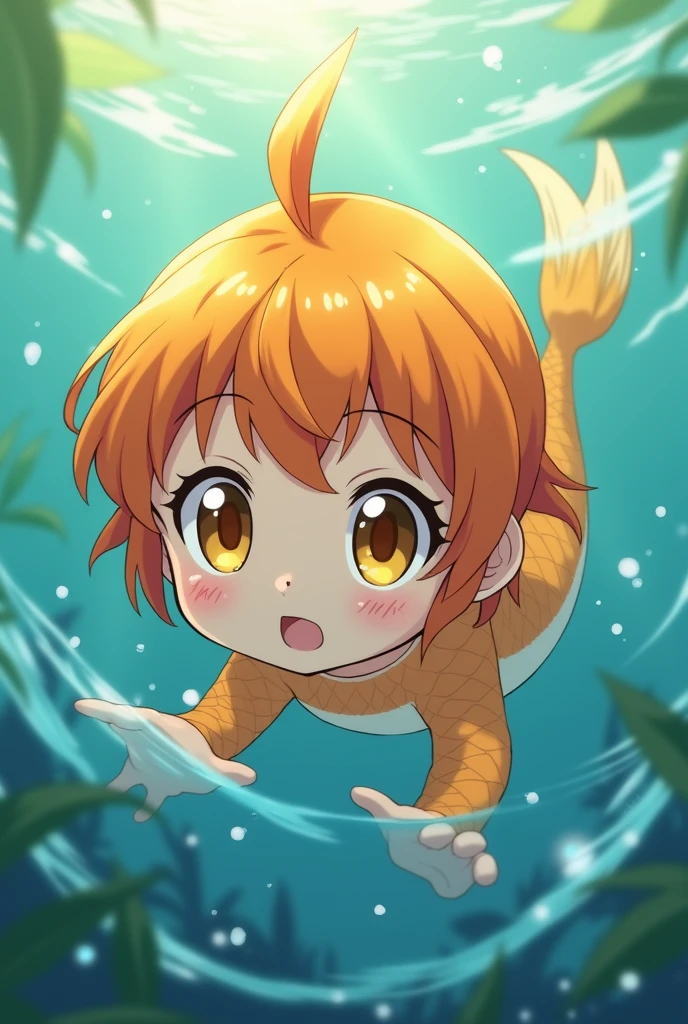 (((((In the stomach))))), mermaid、whole body、naked、Flat chest、Sweat、suffer、narrow、Unable to move、Push left and right with your hands、Played with by tentacles、Delicate face、in trouble、Ultra HD、Masterpiece、distinct
