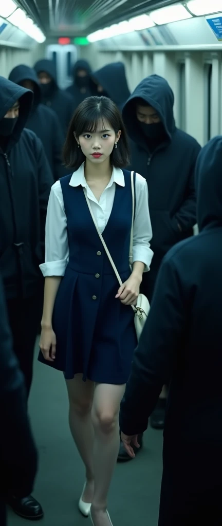 grasp、、office girl grabbed by the buttocks on the train、pleatedskirt、a beauty girl1a person、ember3a person、Grabbing the buttocks、molesting、Touching your buttocks on the train, Undress your panties,(Scary face), (short hair), (wearing glasses), (undress), (close eyes)