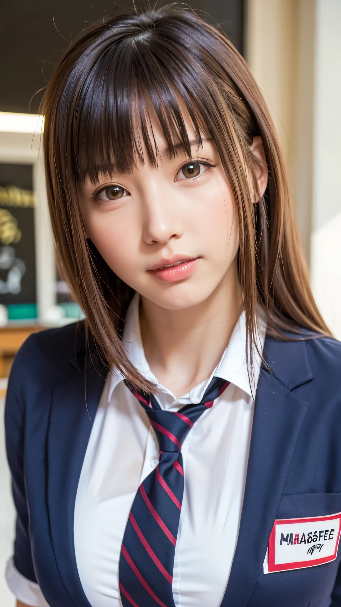 school uniform,1girl,sexy pose,best quality,masterpiece,illustration,an extremely delicate and beautiful,CG,unity,8k wallpaper,Amazing,finely detail,masterpiece,official art,extremely detailed CG unity 8k wallpaper,incredibly absurdres,huge filesize,ultra-detailed,highres,extremely detailed,beautiful detailed girl,realistic,soft light,full frontal,daytime,outdoor,full body,<lora:Yui Kobayashi_20230729222939-000002:0.8>,