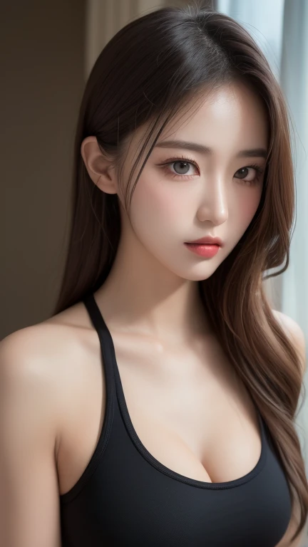 (masterpiece:1.3), high resolution, ultra detailed, extremely detailed CG unity 8k wallpaper, realistic, photo-realistic, RAW photo, beautiful detailed face, pale skin, realistic glistening skin, detailed cloth texture, detailed hair texture, Perfect body, Beautiful Face, accurate, Anatomically correct, Highly detailed face and skin texture, natural neck length, (beautiful hands), (fair skin:1.1), (well-aligned teeth:1.1), (Sweaty skin:1.2), 
BREAK, 
Detailed eyes, symmetric eyes, Light Brown eyes, Double eyelids, Thin eyebrows, (Glossy lips:1.4), ((A face with waiting for a kiss:1.2)), (blush:1.1), (A sparkling small hair accessory:1.1), 
BREAK, 
(A classy and Cute woman1.3), (nude, nsfw, nipple:1.4), 
BREAK, 
medium large breasts, slender figure, firm abs, 
((ponytail, Dark blonde hair, wavy hair, long hair, asymmetric bangs:1.2)),  (cowboy shot:1.2), (looking at viewer), , From above, 
BREAK, 
((Sitting side by side on the classroom)