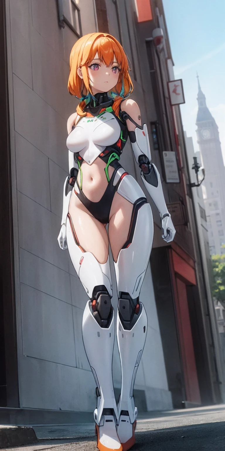 There is a woman in a robot suit posing next to an ancient building, Beautiful white girl half cyborg, Cute cyborg girl, Beautiful girl cyborg, Perfect Robot Girl, Cyborg girl, Young cyborg grady, Beautiful Female Robot, Beautiful robot woman, cyborg girl, perfect cyborg female, porcelain cyborg, Female robot, Beautiful cyborg images