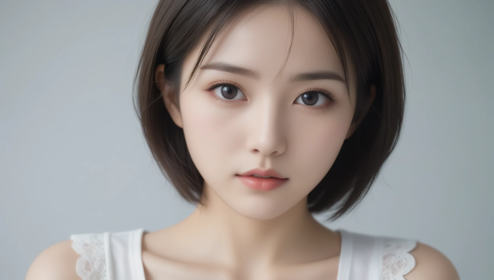 8k, Ultra-high resolution, Best Quality, masterpiece, 三分割法によるphotograph,Surreal,photograph,One Woman,(Girl:1.3),cute,cute顔, 細部までBeautiful Eyes, 細かくdetailedに,masterpiece,一人のGirl:1.2,Japanese women,Pretty Cure,close up,glaring,Black hair,Messy hair,ID photo,future,Brutal Cyberpunk Woman,Luxurious and gorgeous,Spaceship,((Rococo lace underwear:1.5)),Flashy Fashion,Lavish Decoration,(BDSM Mistress),(Princess),(Upper class lady:1.5),Expressions of despair,Dark and atmospheric lighting,Subtle details, detailedな顔,anger,Attractive eyes,(ポートレートphotograph:1.4),(Photorealistic images:1.4),Fantasy art,(Beautiful Face:1.4),美しくAttractive eyes、Beautiful Eyes,Silver Remaining,(Tight waist:1.4)、(Beautiful with perfect body proportions:1.4),Pink Lips,profile,(((Ideal body type))),A cup small bust :2,、Portraiture:2、Perfect Anatomy、鮮明なdetailed、detailed,Thin lips,完璧でBeautiful Face ,完璧でcute顔, Detailed skin, Perfect limbs、Narrow waist,Surreal,Light and Shadow,Fashion magazine cover,spotlight