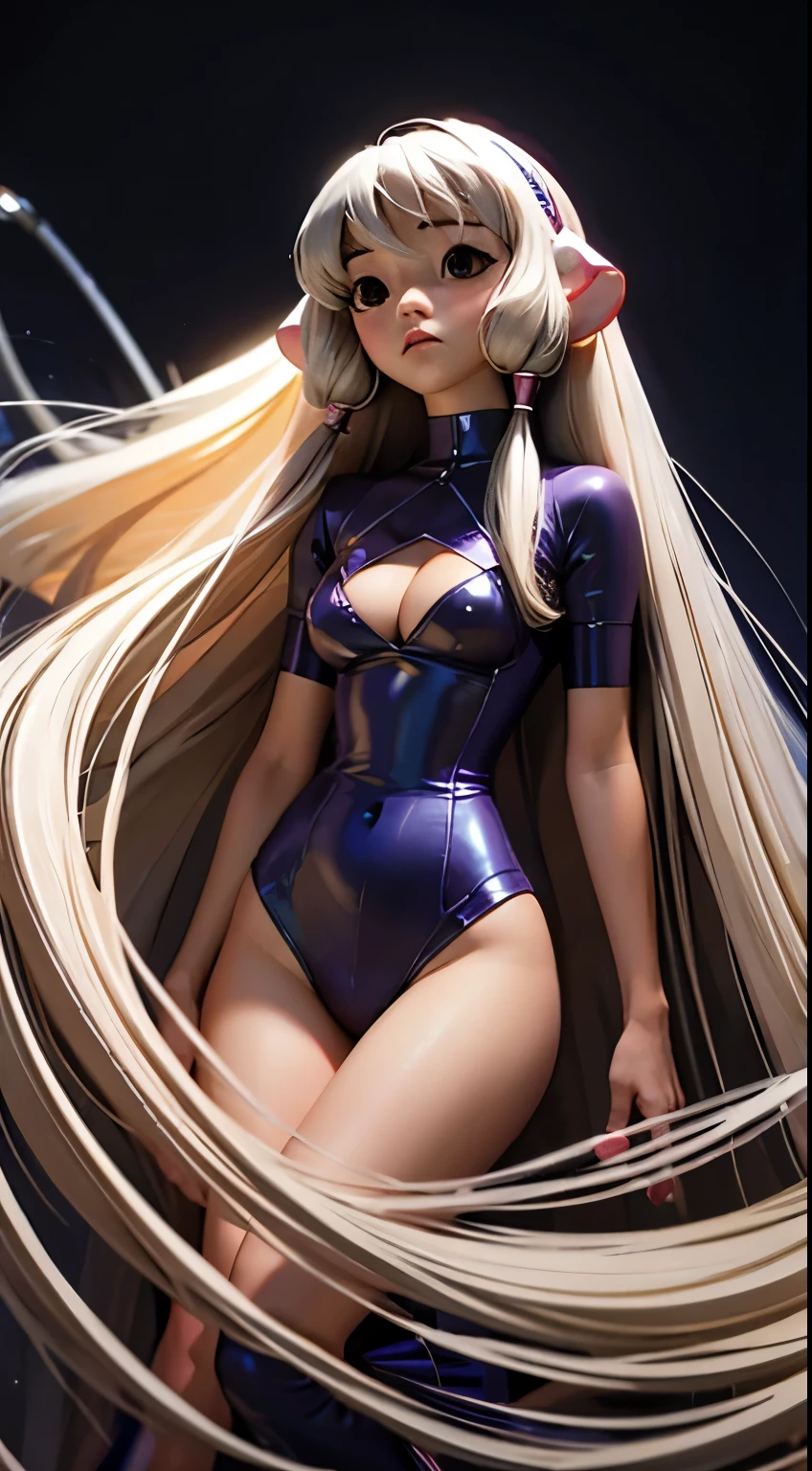 Chobits is very hot. busty. cutout. production