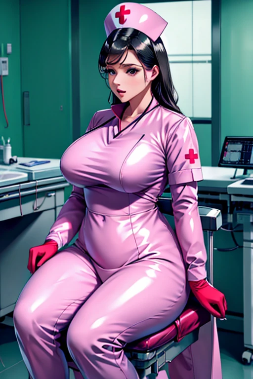 nurse uniform,hospital, latex nurse suit,nurses,busty,elbow gloves,labcoat,black hair woman,red eyes , gigantic ,medical instruments,asian nurse,two nurses,speculum,examination room,oversize ,big ass ,strap on, lay on table ,legs spreaded,giving birth,gyno chair , dentist,Milf,latex,red uniform,oversize breasts,diaper